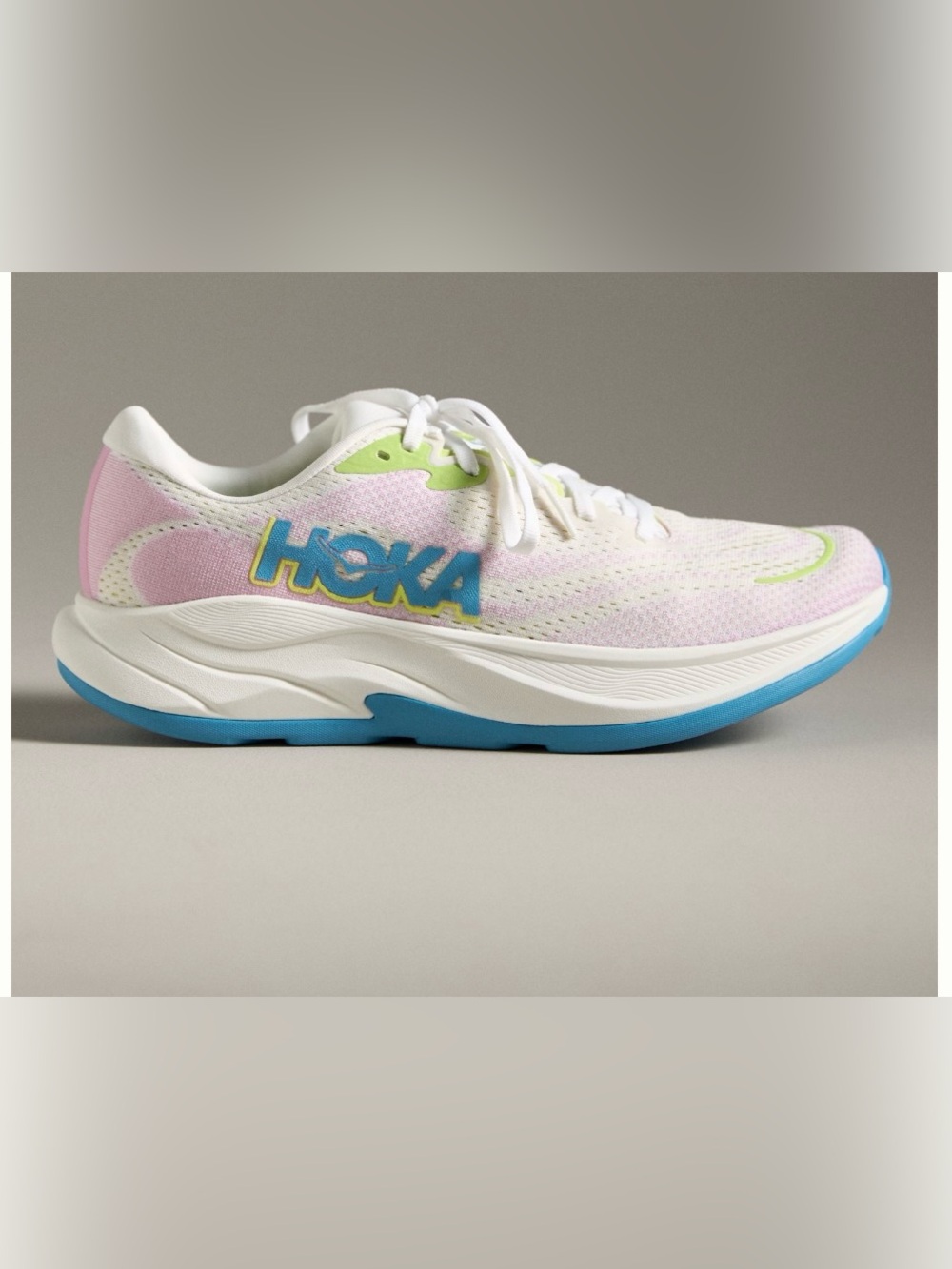 Anthropologie HOKA Rincon 4 sneakers frost pink twilight